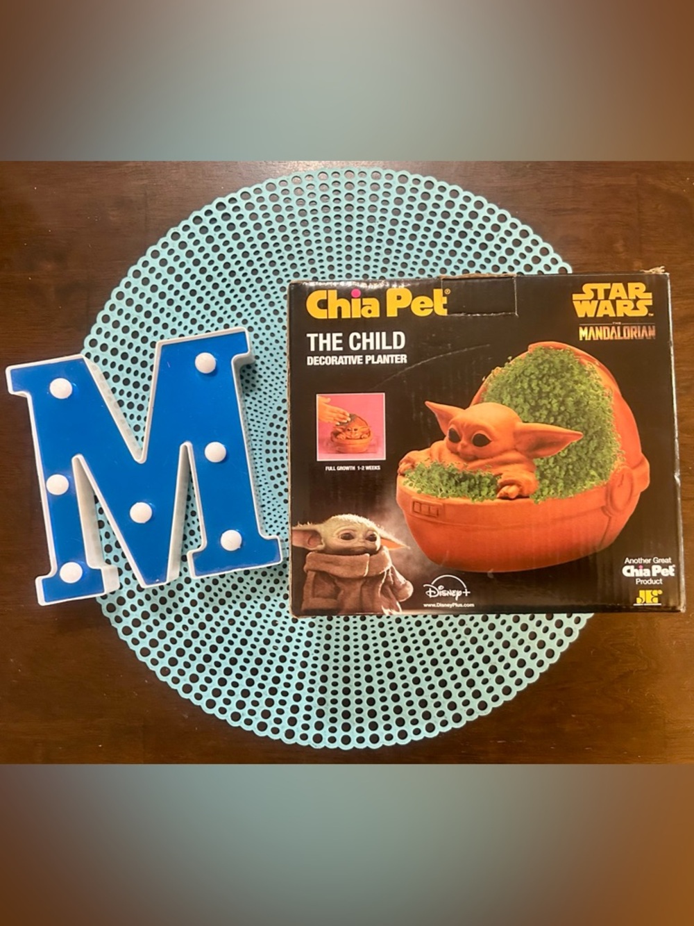 Chia Pet Star Wars: The Mandalorian- The Child Baby Yoda (Grogu) Planter